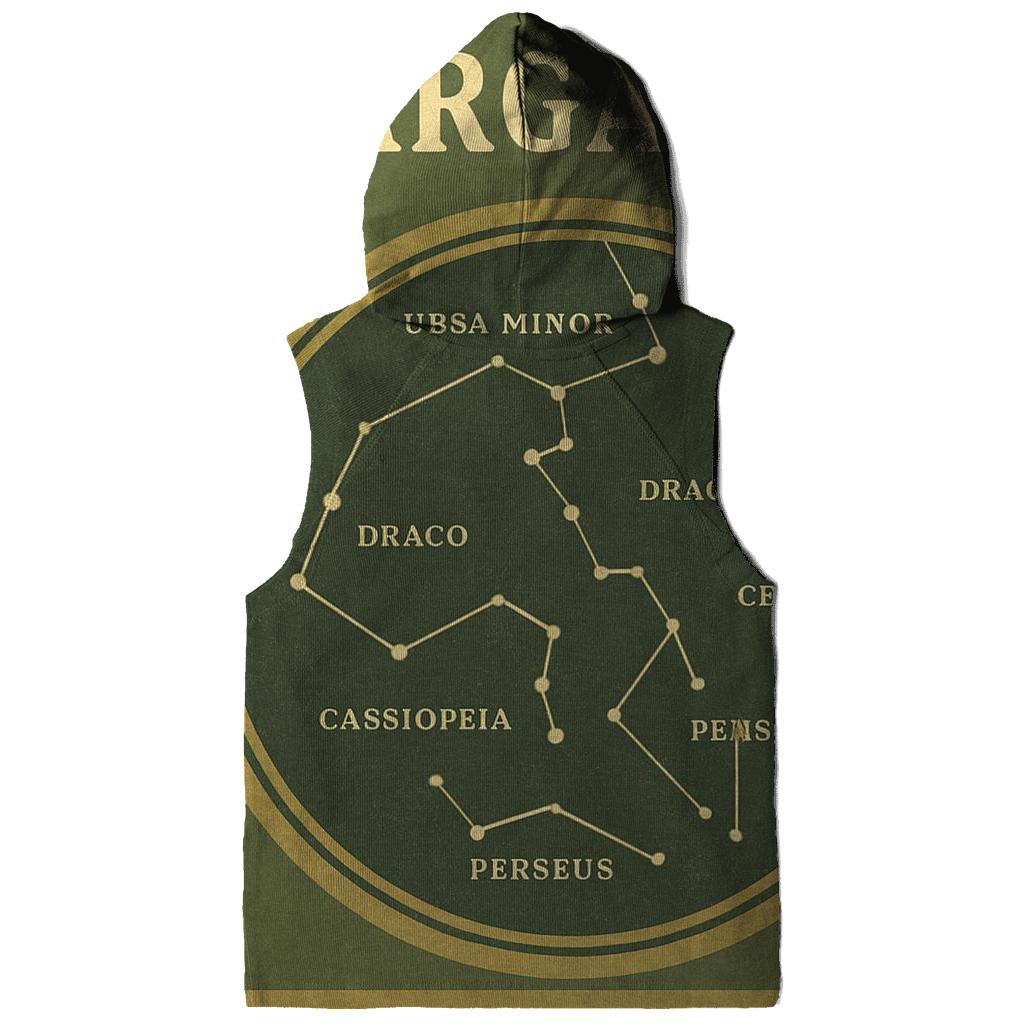 Retro Observatory Field Guide Cover zip-up hoodies