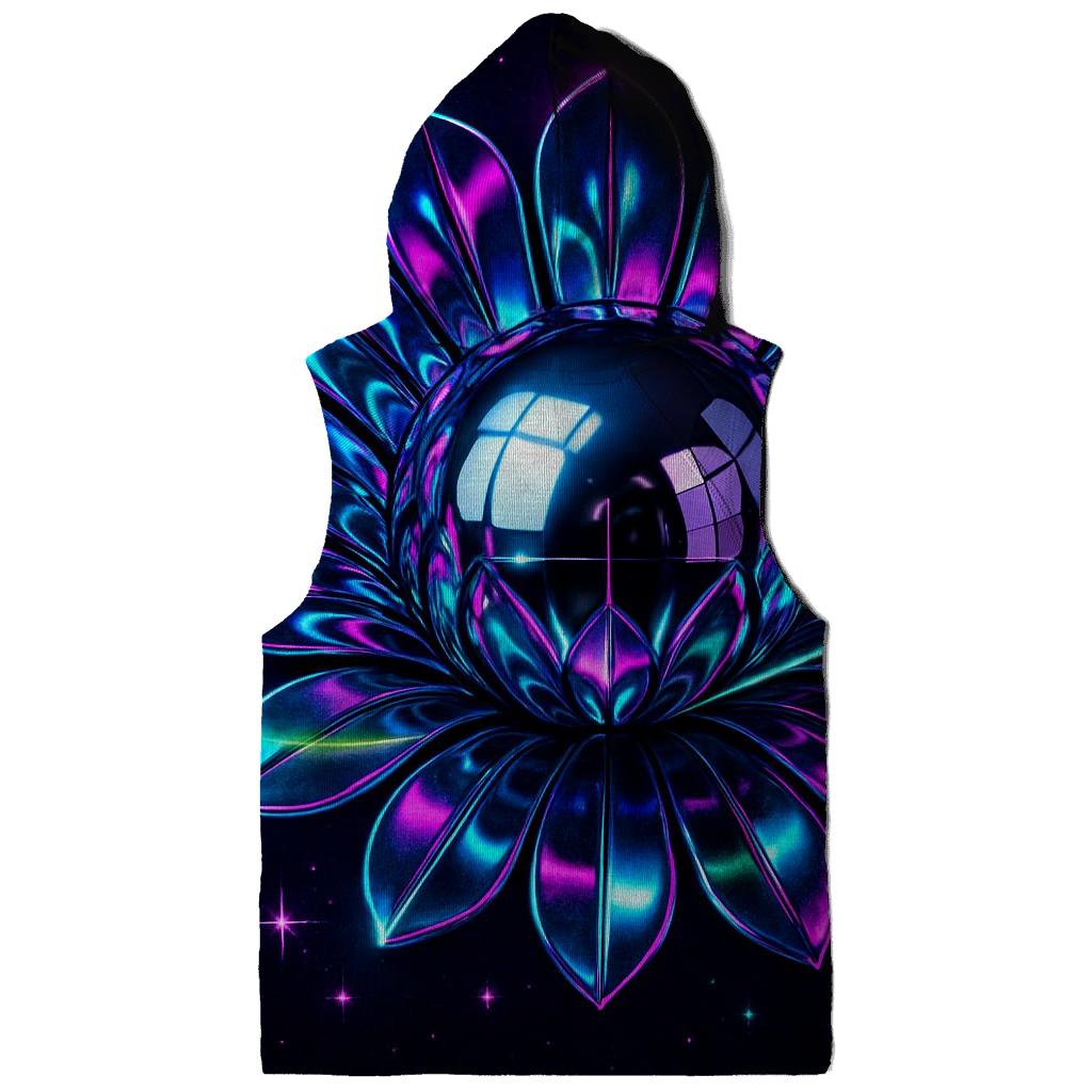 Chrome Orbit Disco Bloom premium hoodies
