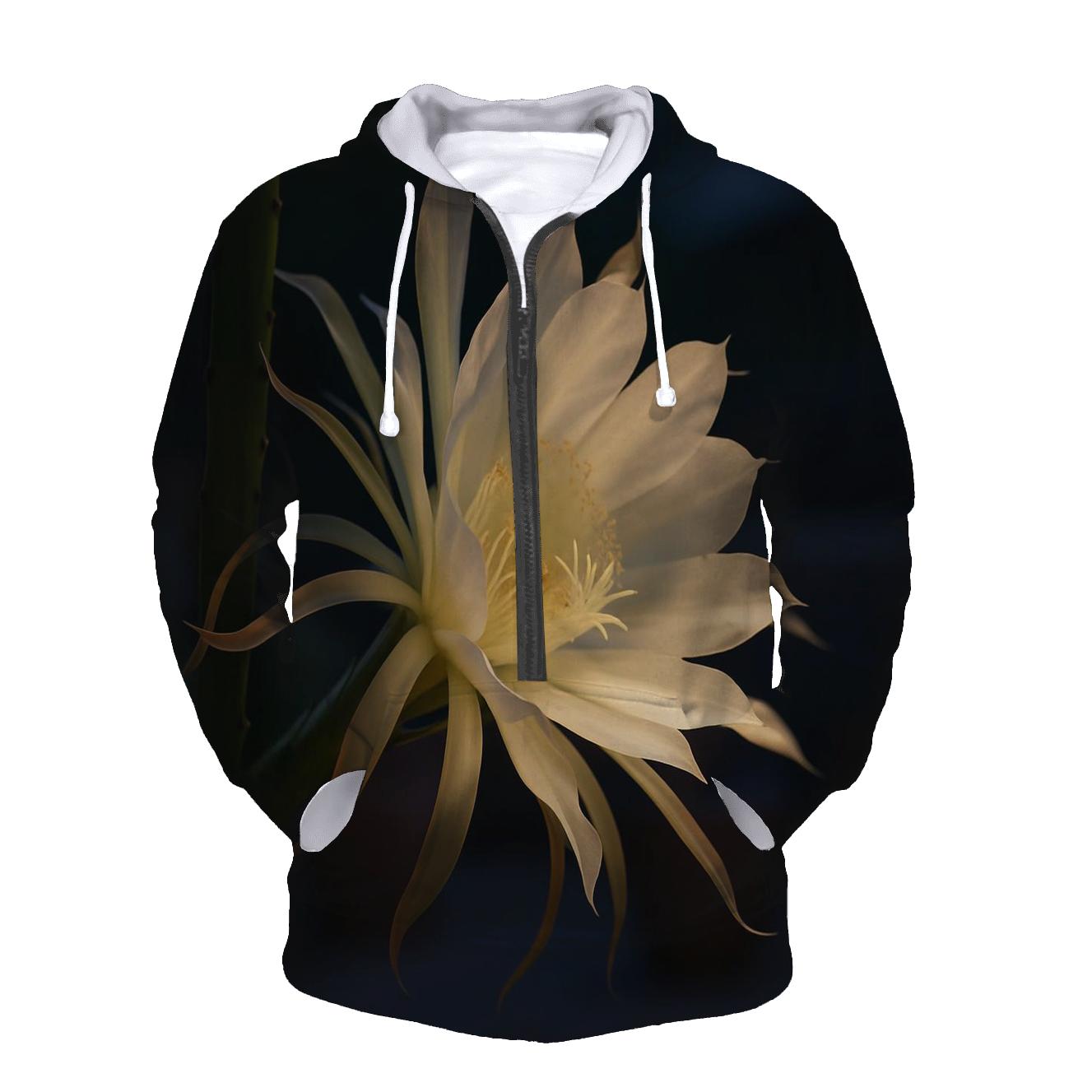 Night Blooming Cereus Before Dawn graphic hoodies