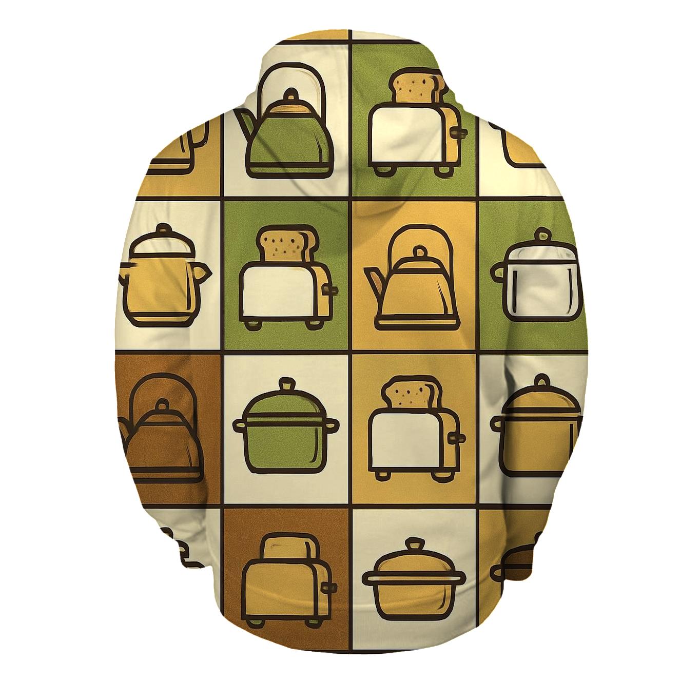 Avocado Kitchen Tile Groove lightweight hoodies