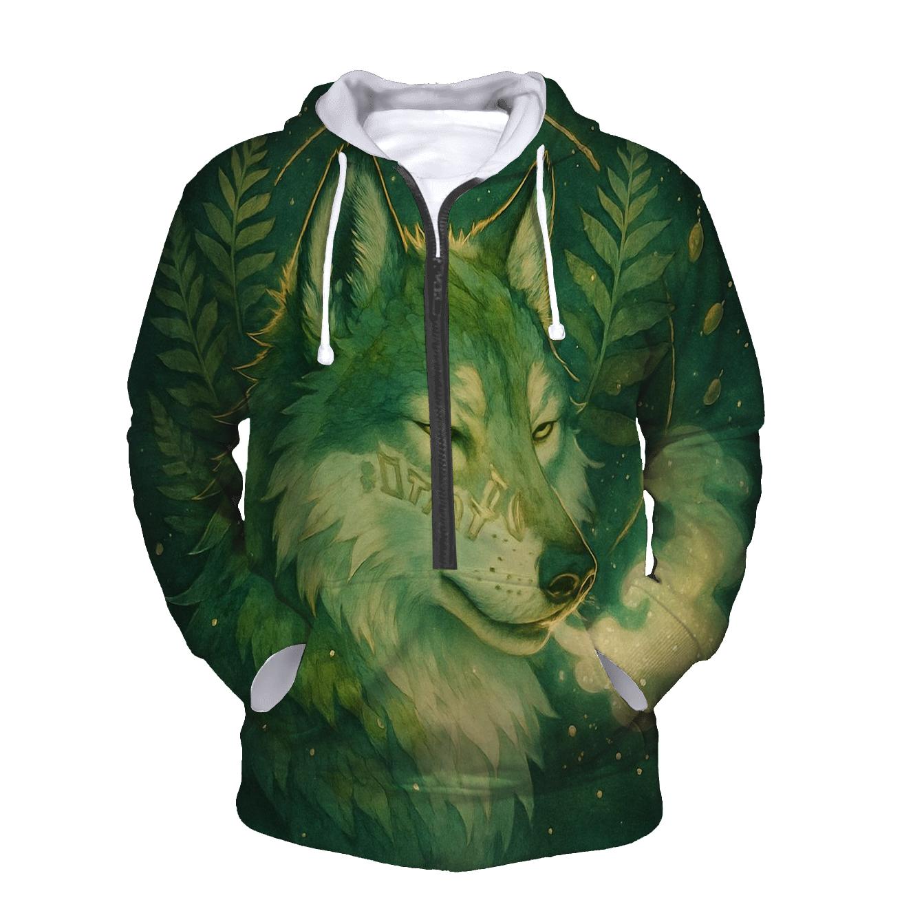 Oracle Of The Verdant Howl printed hoodies