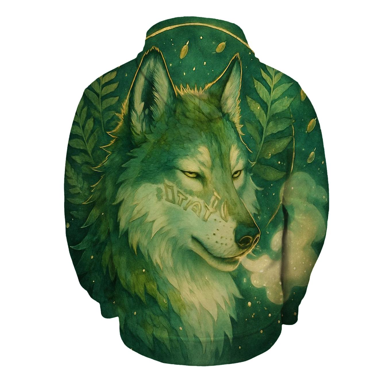 Oracle Of The Verdant Howl printed hoodies