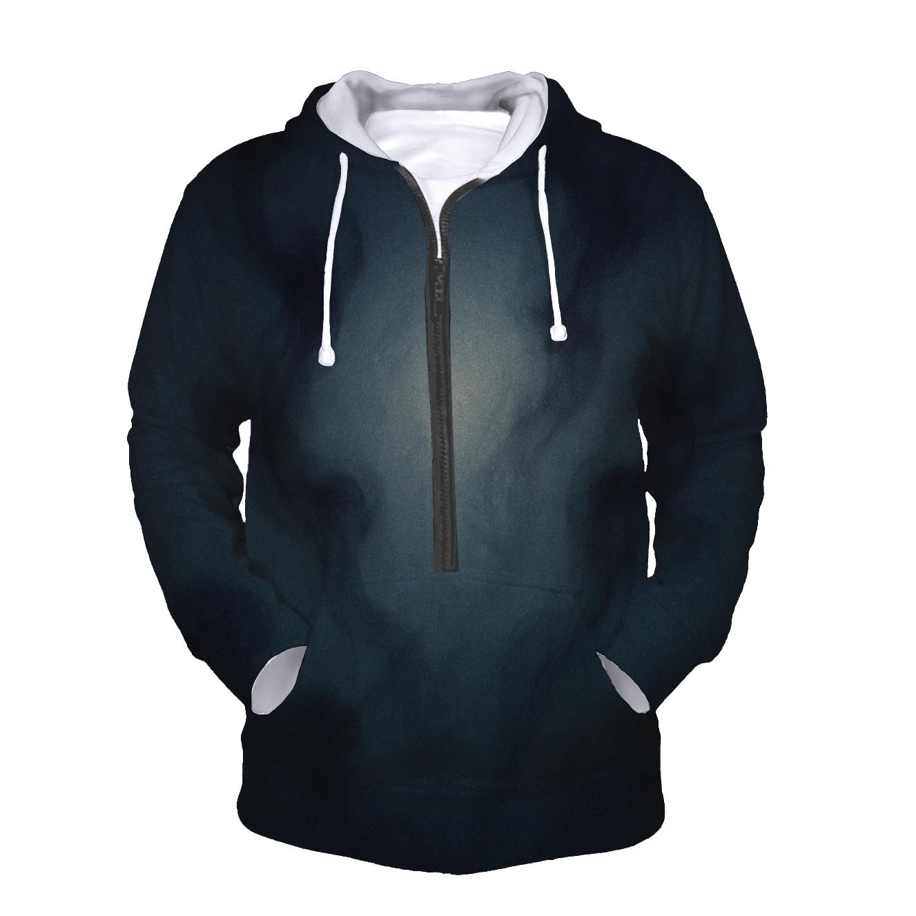 Moonlit Ink Diffusion hoodie trends
