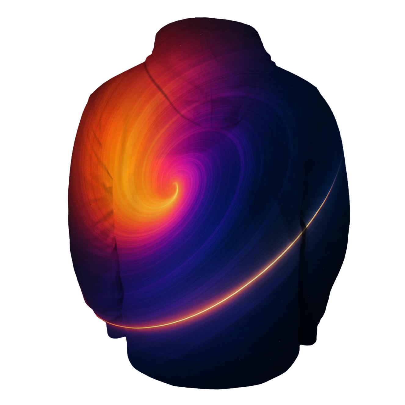 Solar Flare Ring Gradient lightweight hoodies