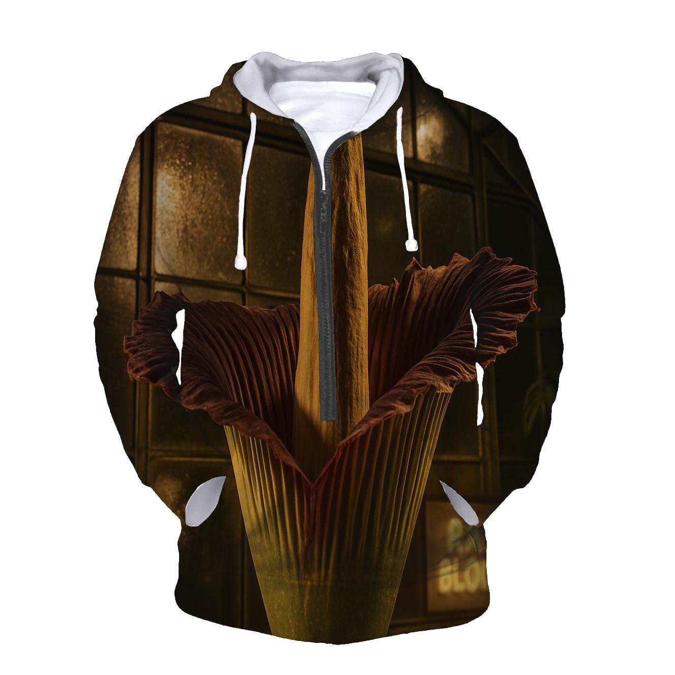 Titan Arum Bloom Inside A Conservatory graphic hoodies