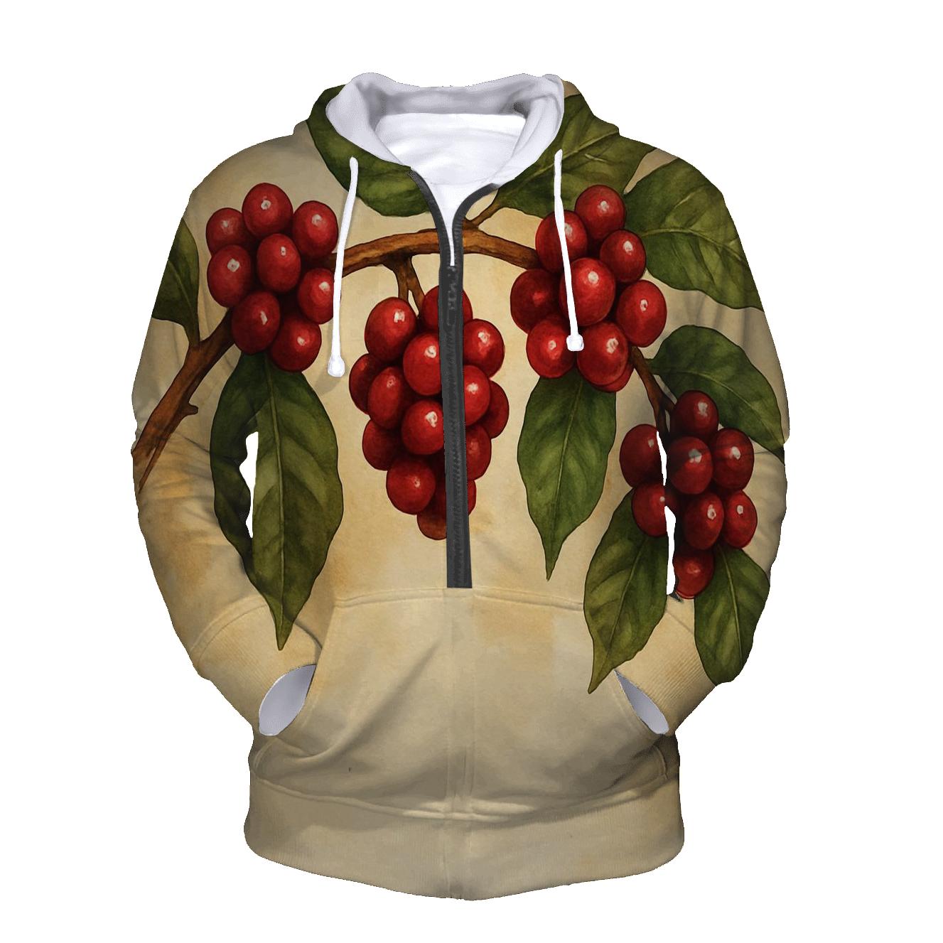 Coffee Cherry Canopy heavyweight hoodies
