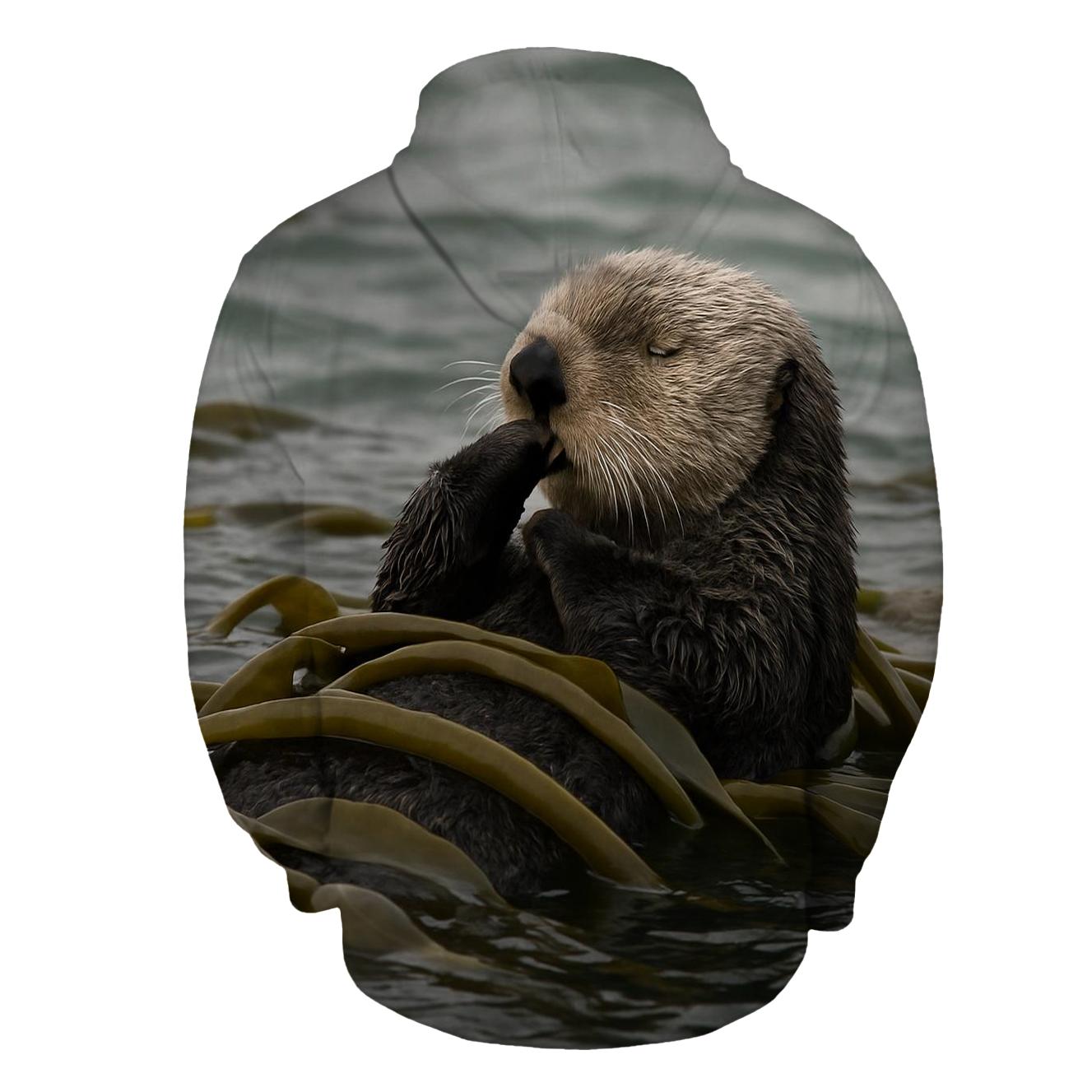 Kelp Veil Sea Otter hoodie designs