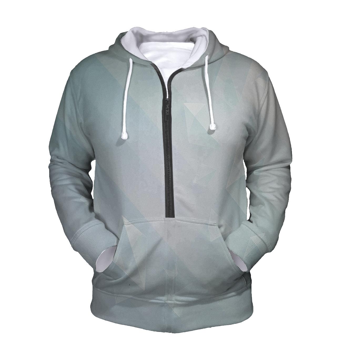 Glacier Prism Drift zip-up hoodies