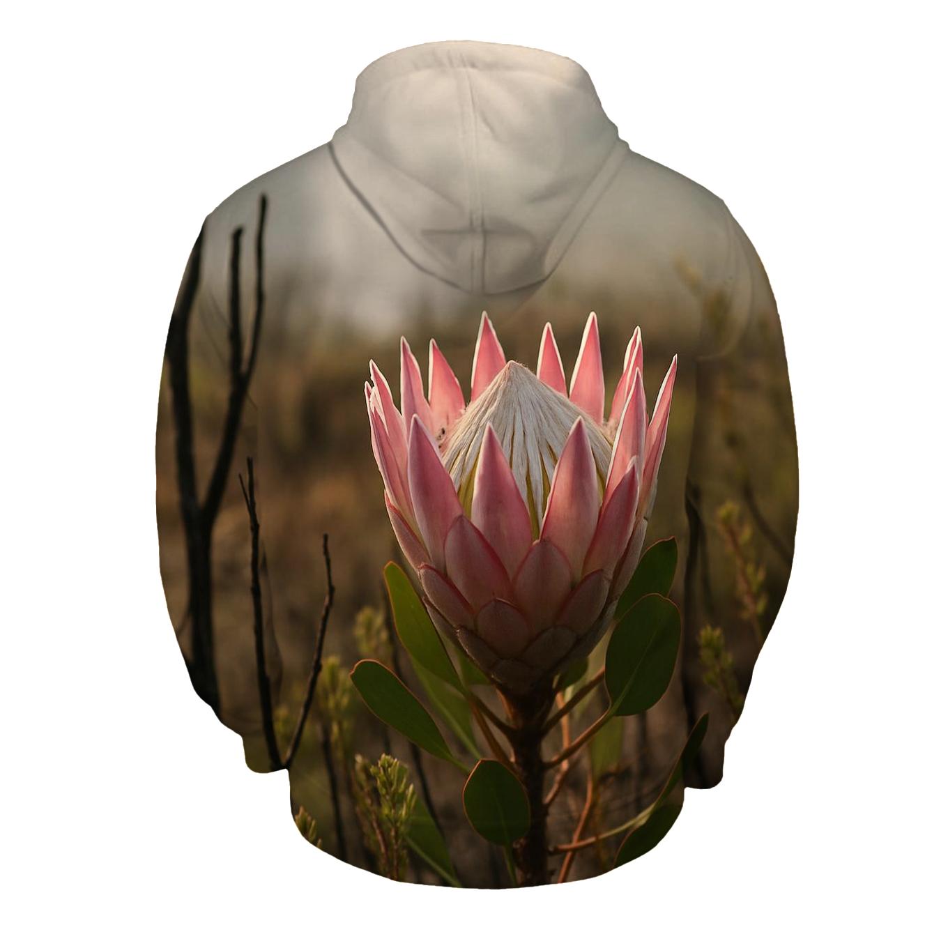King Protea In Fynbos After A Controlled Burn hoodie trends