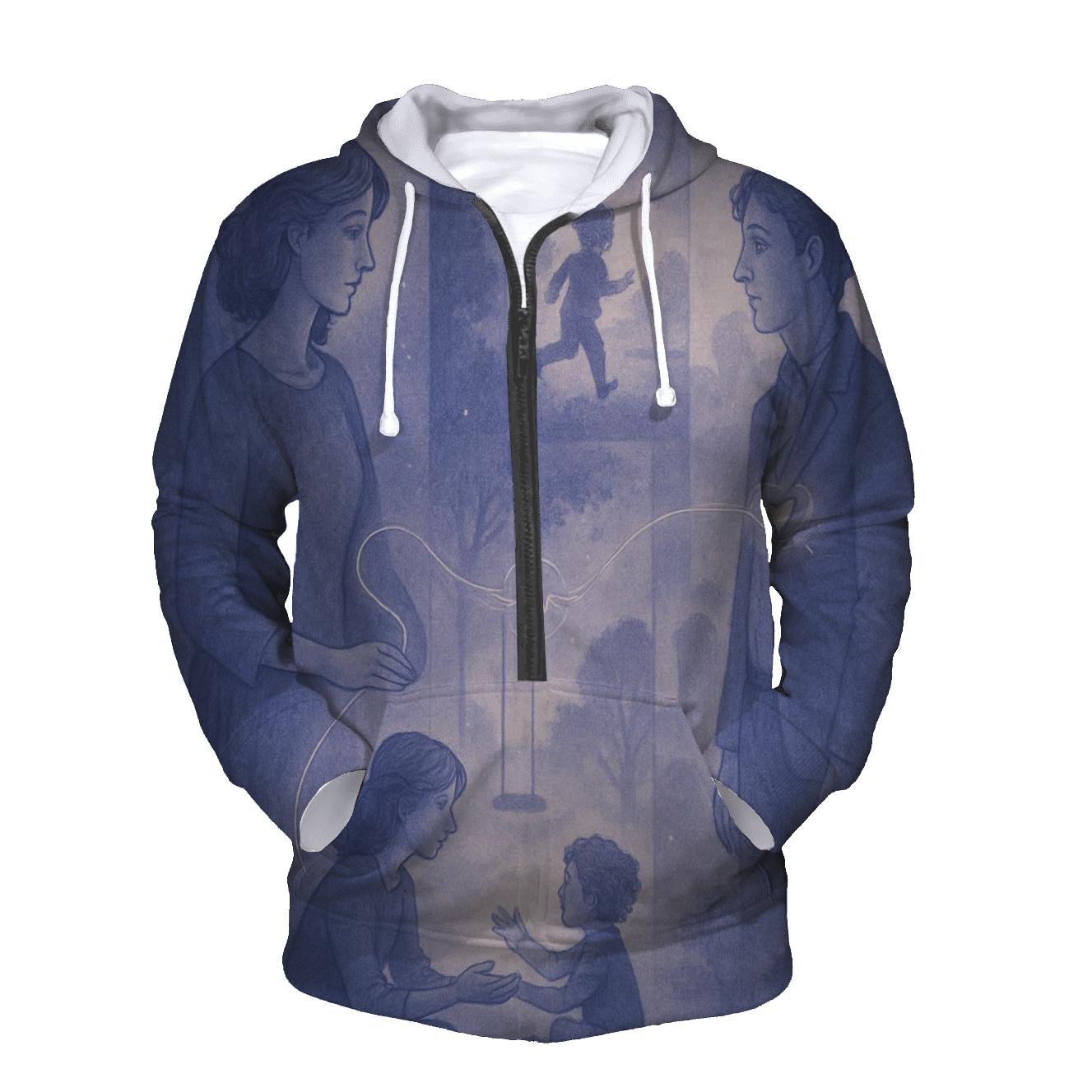 The Invisible Thread That Tethers Two Hearts Across Every Distance lightweight hoodies