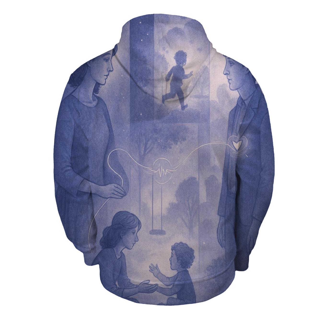 The Invisible Thread That Tethers Two Hearts Across Every Distance lightweight hoodies