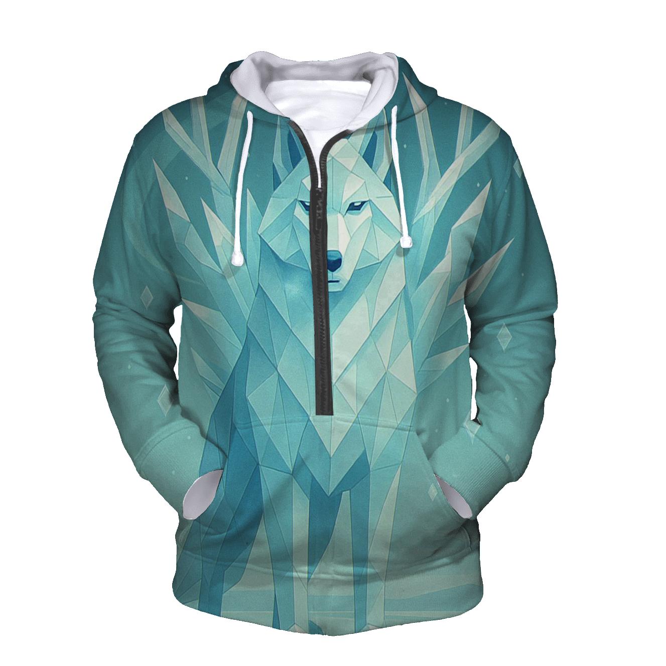 Prismatic Tundra Guardian pullover hoodies