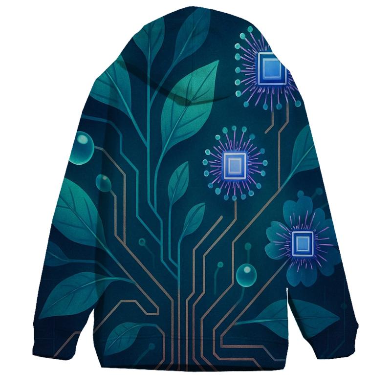 Aurora Circuit Garden lightweight hoodies