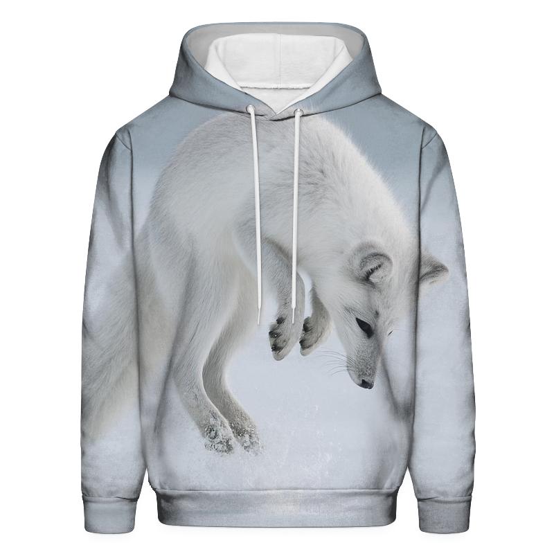 Frostline Forager Arctic Fox pullover hoodies