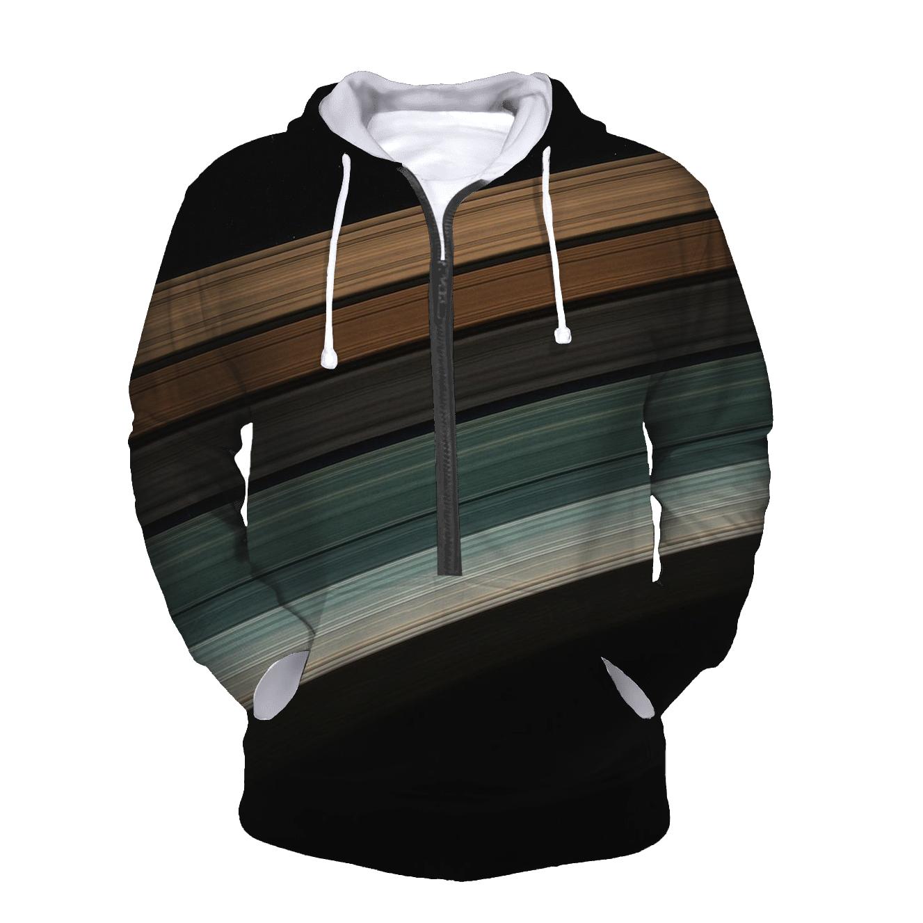 Ring Plane Horizon With Gap Divisions hoodie styles