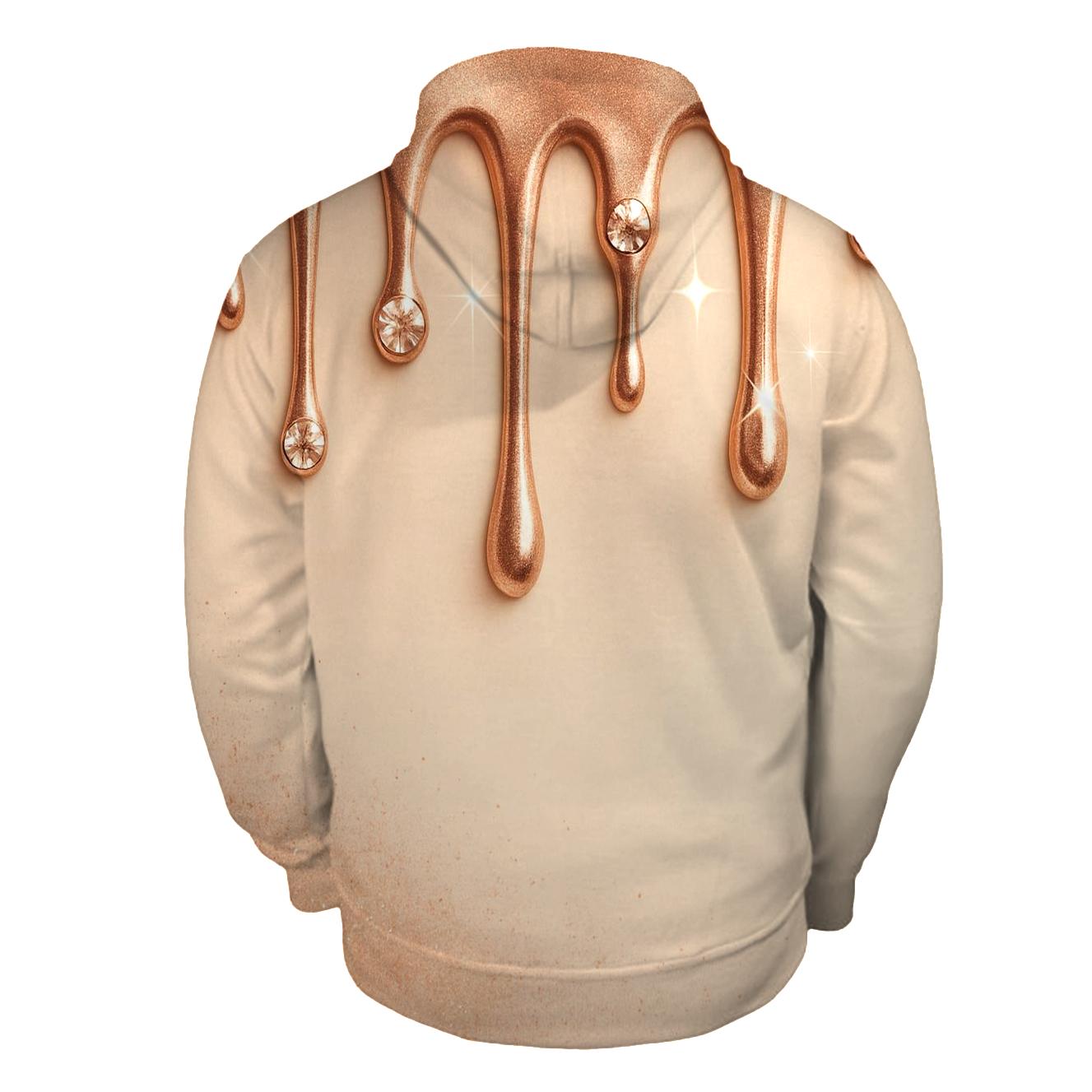 Rose Gold Meteor Drip Gallery hoodies fashion
