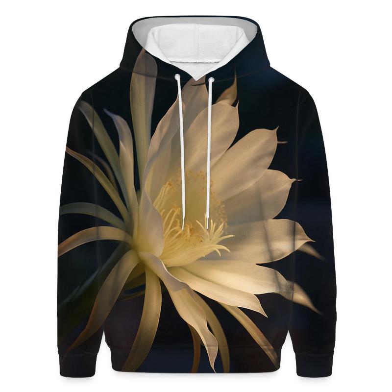 Night Blooming Cereus Before Dawn graphic hoodies