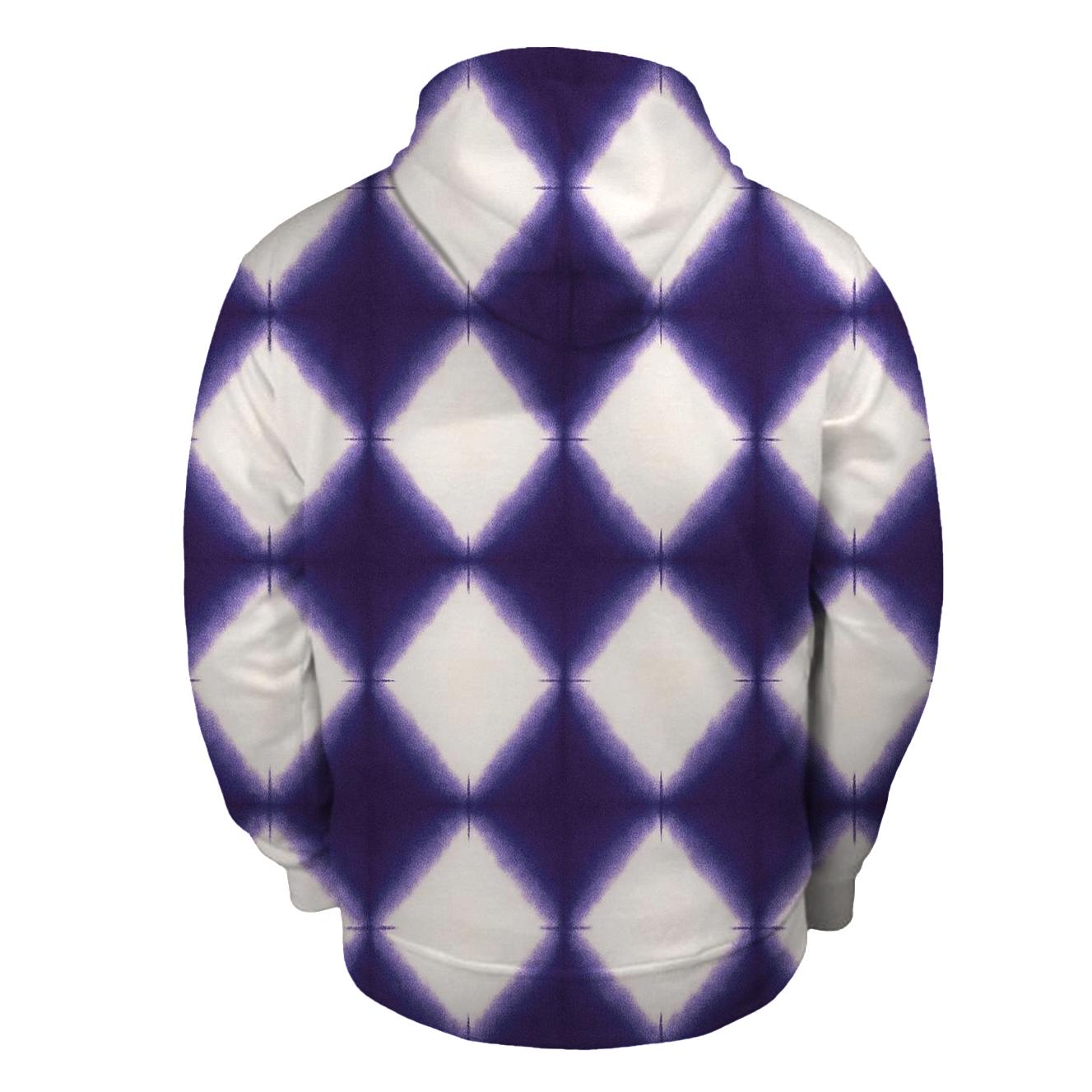 Itajime Nebula Lattice Clamp Resist lightweight hoodies