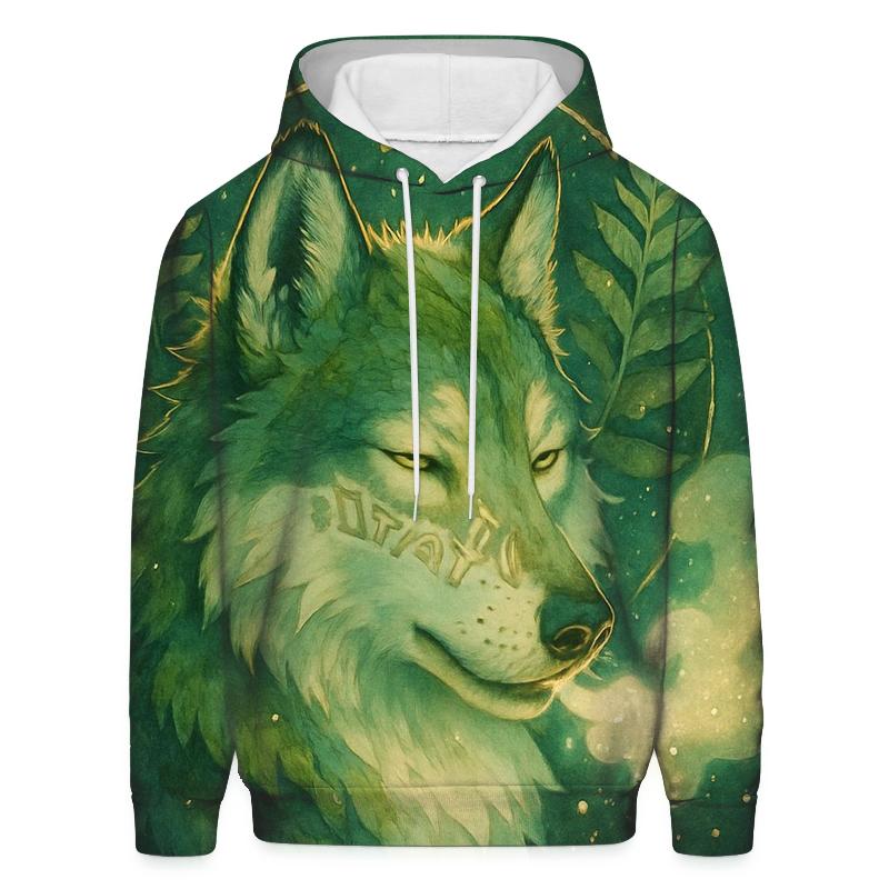Oracle Of The Verdant Howl embroidered hoodies