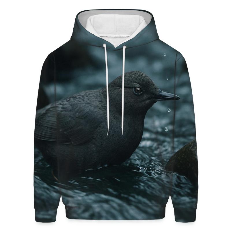 River Glasshead American Dipper zip-up hoodies