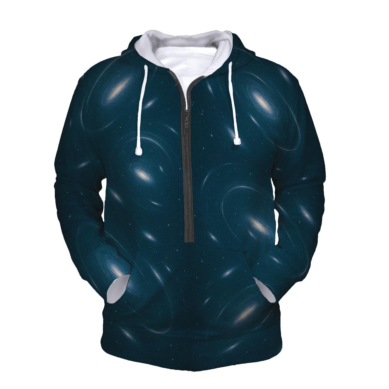 Gravitational Lens Arc Constellation Field heavyweight hoodies