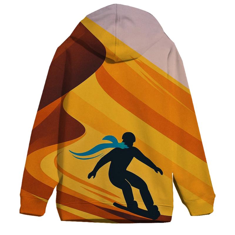 Desert Dune Sandboarding Slalom lightweight hoodies