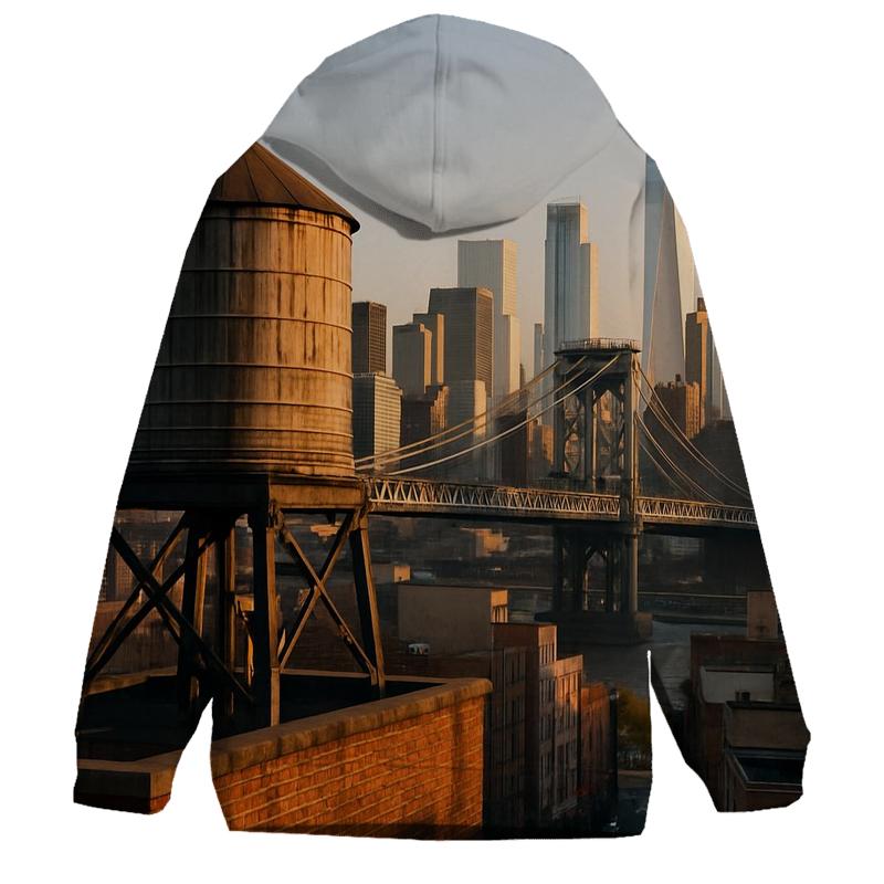Sunrise Over Chinatown Water Towers hoodie styles