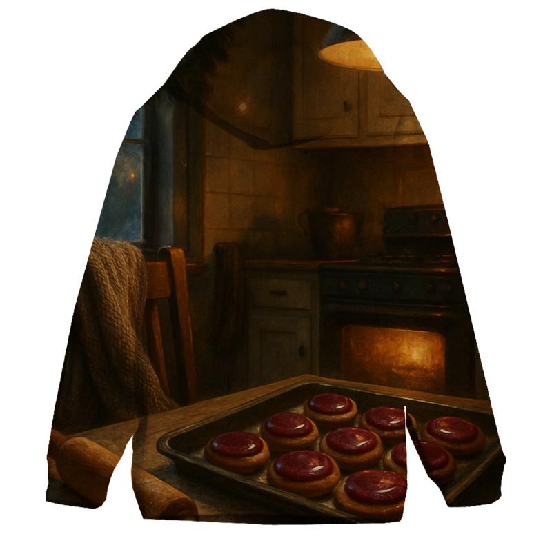 Sugarplum Kitchen At Midnight Baking custom hoodies