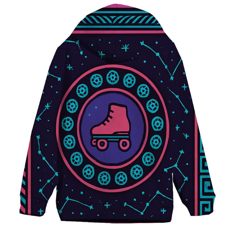 Laser Roller Rink Constellations hoodie designs