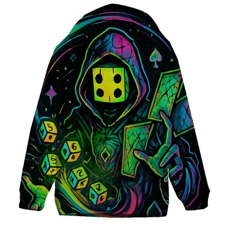 Dicefall Oracle graphic hoodies