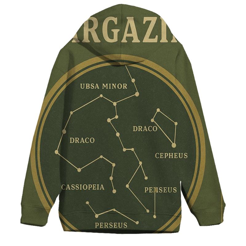 Retro Observatory Field Guide Cover custom hoodies