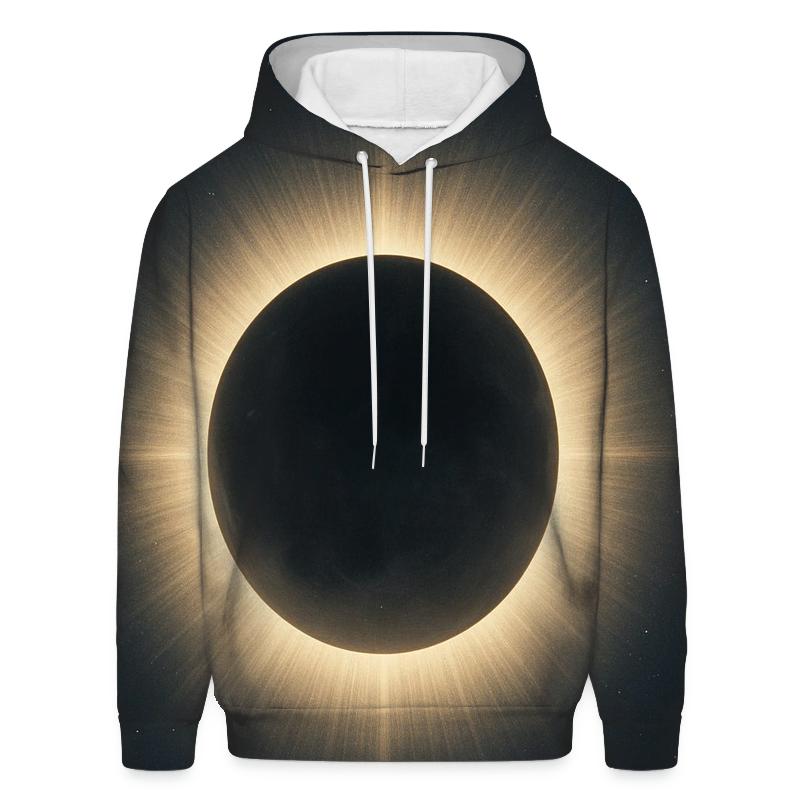 Eclipse Corona Petal Halos designer hoodies