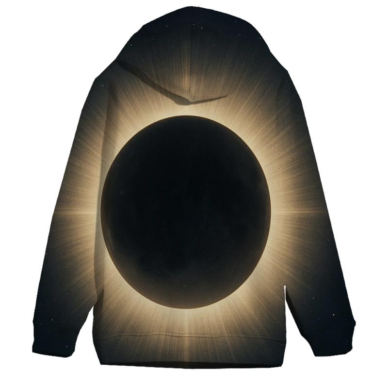 Eclipse Corona Petal Halos designer hoodies