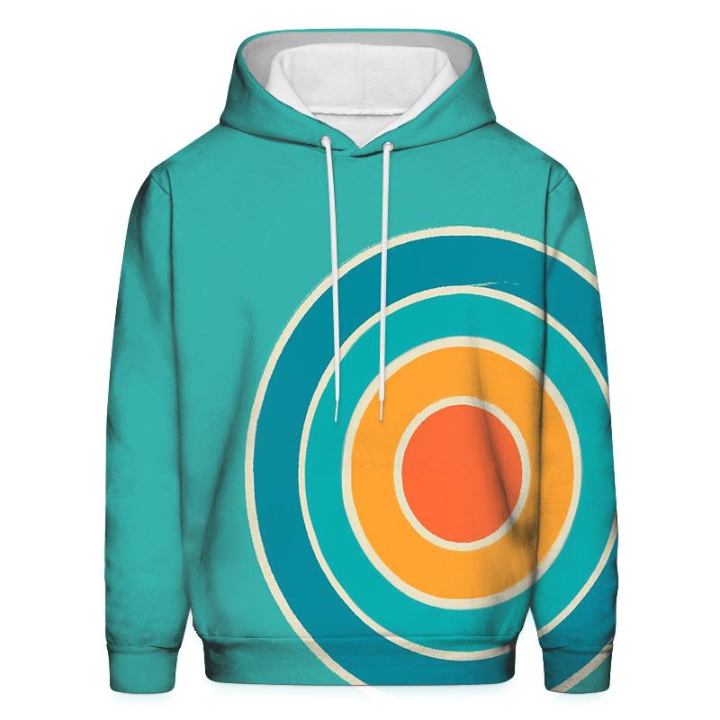 Binary Star Bullseye Offset Halo lightweight hoodies