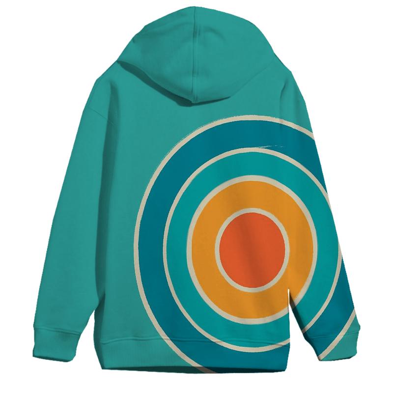 Binary Star Bullseye Offset Halo lightweight hoodies