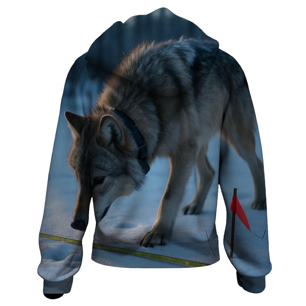 Radio Collar Dawn Check graphic hoodies