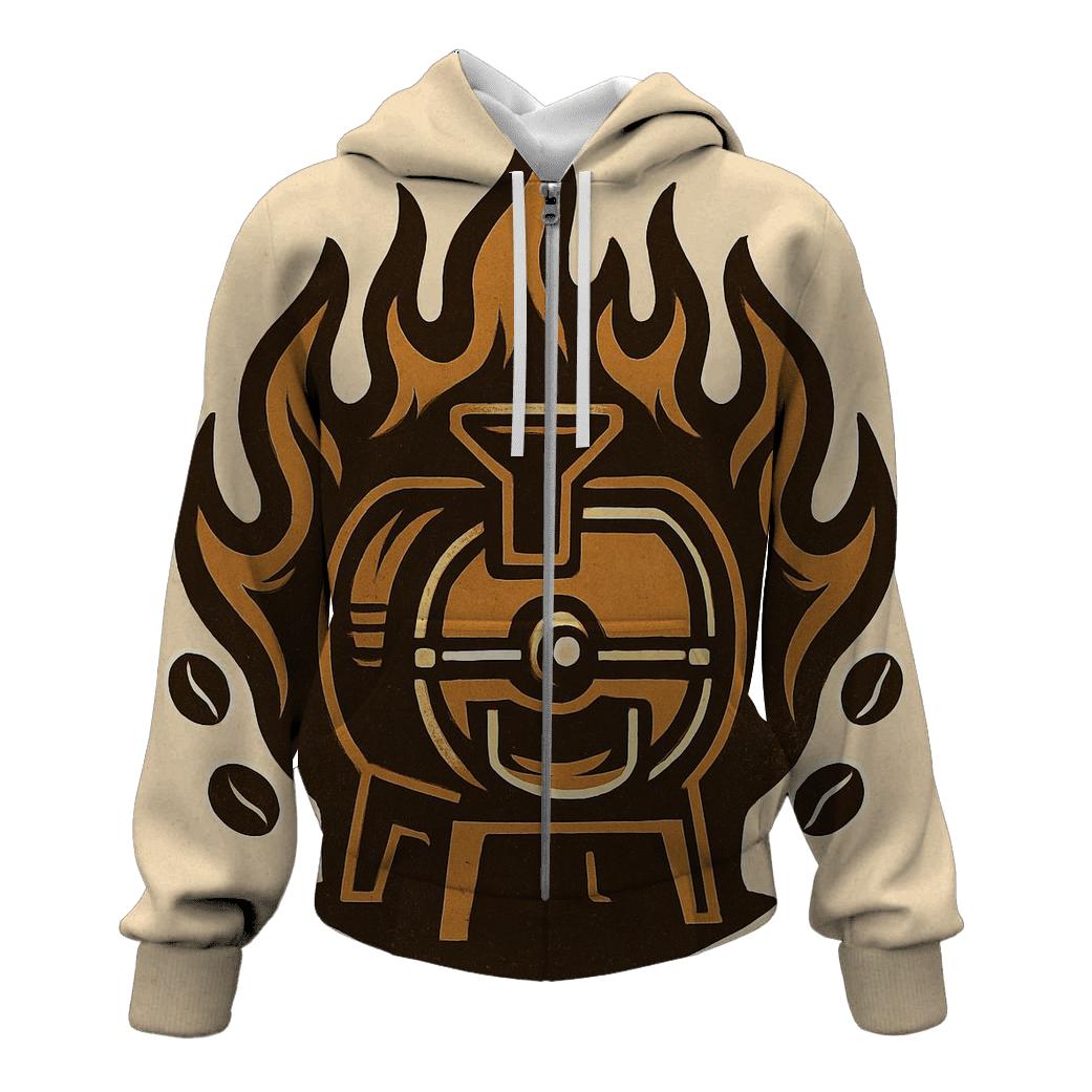 Roaster Flame Crest hoodies fashion