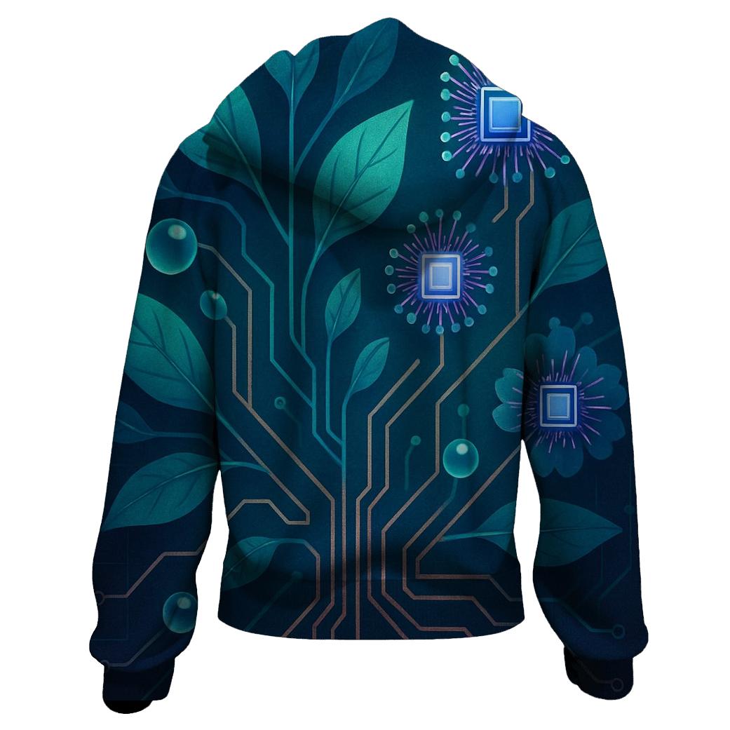 Aurora Circuit Garden hoodie styles