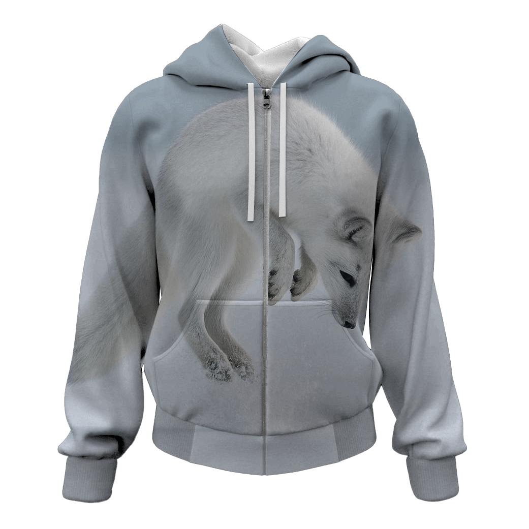 Frostline Forager Arctic Fox heavyweight hoodies