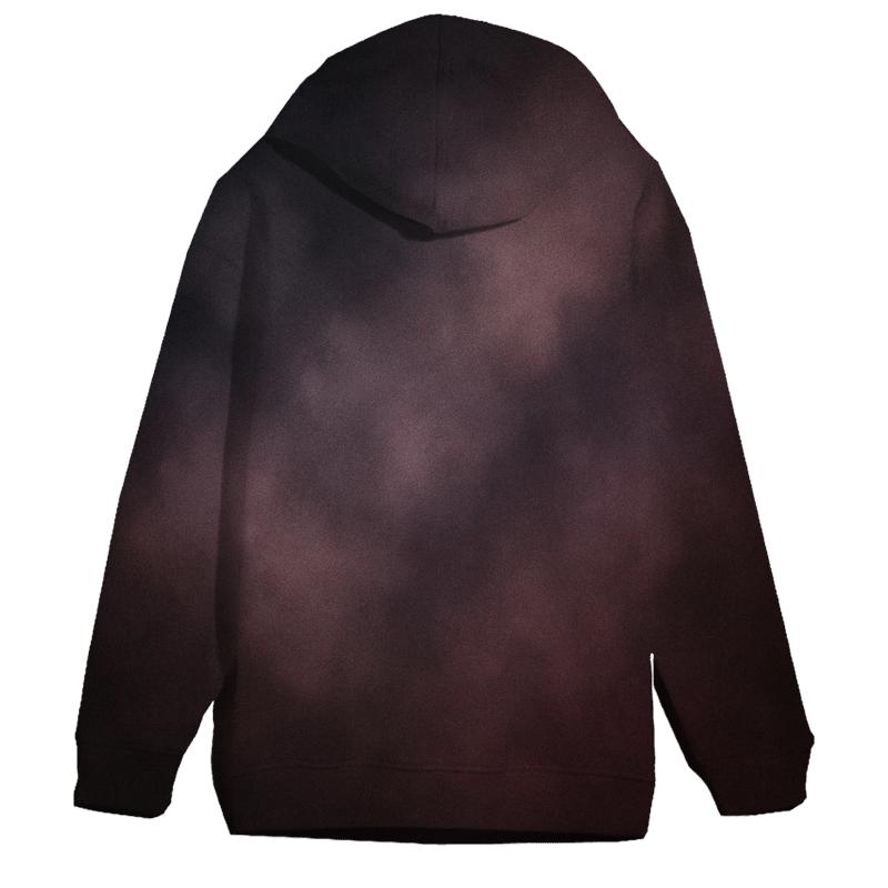 Velvet Nebula Overcast graphic hoodies
