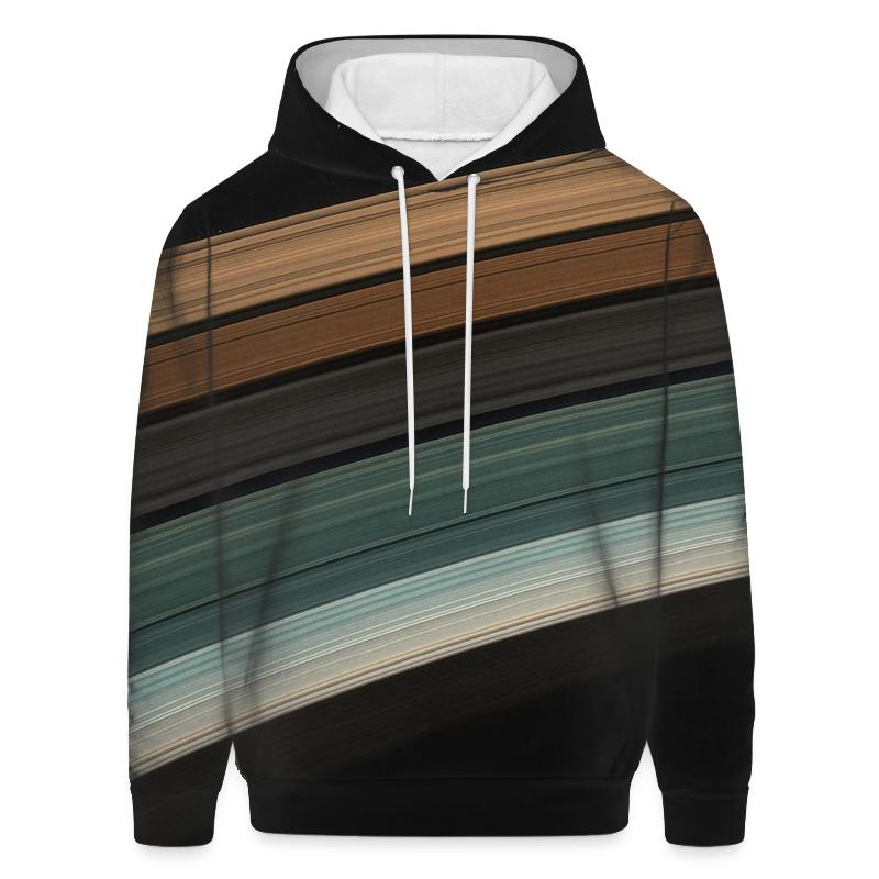 Ring Plane Horizon With Gap Divisions zip-up hoodies