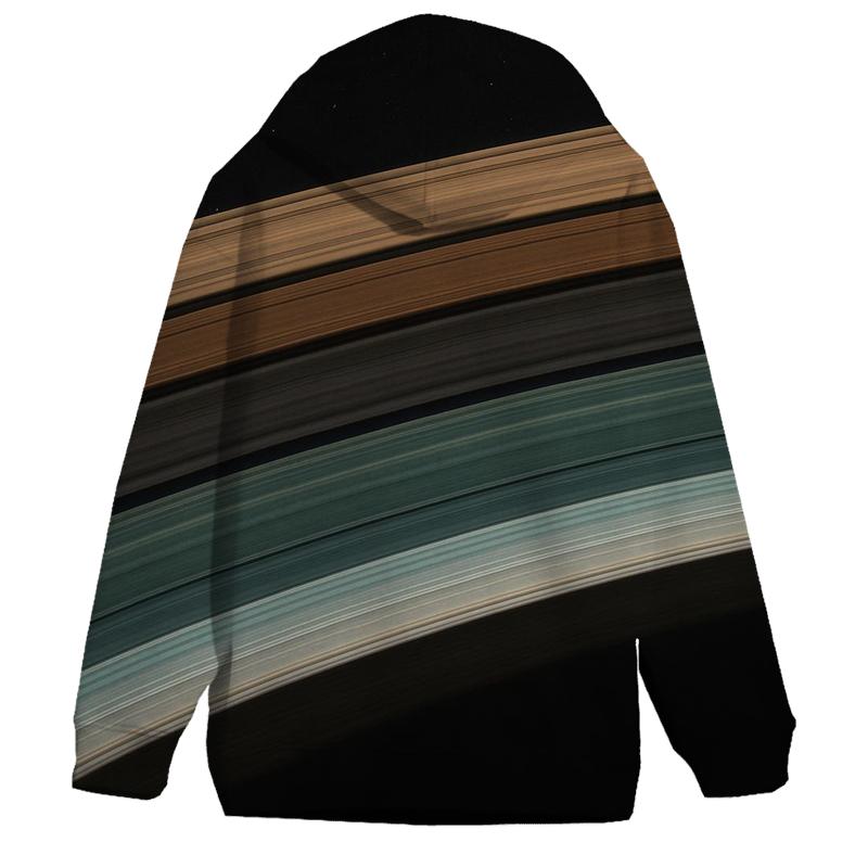 Ring Plane Horizon With Gap Divisions zip-up hoodies