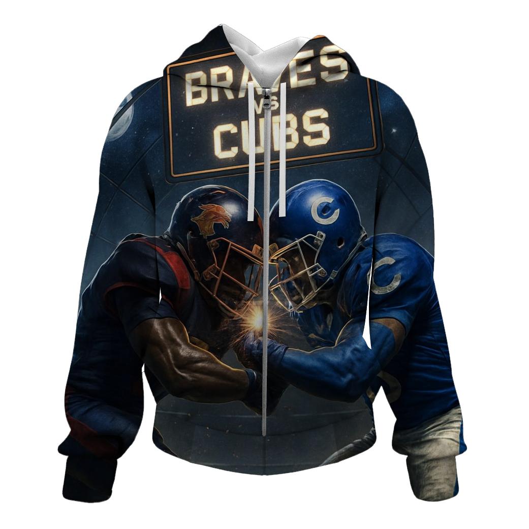 Astro Helmet Clash Braves Versus Cubs hoodie styles
