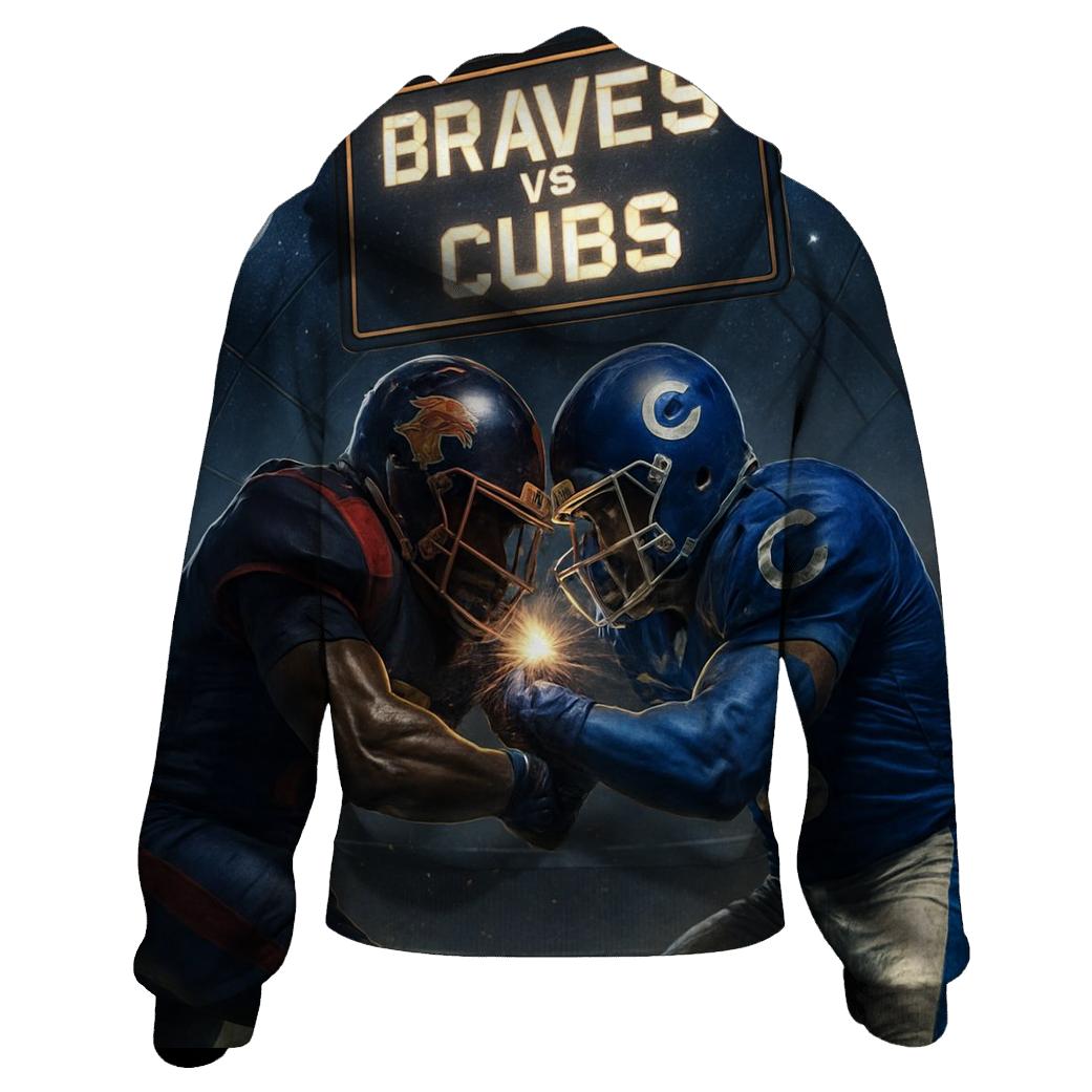 Astro Helmet Clash Braves Versus Cubs hoodie styles