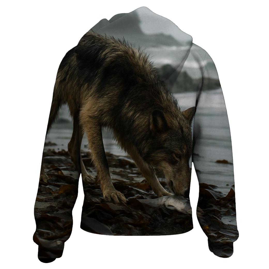 Coastal Wolf Kelp Forage lightweight hoodies