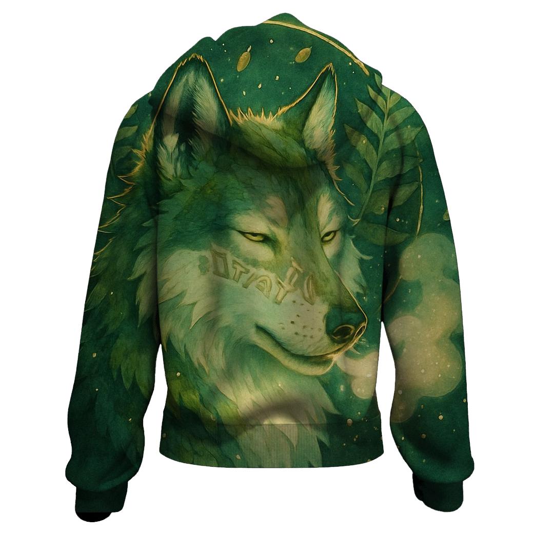 Oracle Of The Verdant Howl graphic hoodies