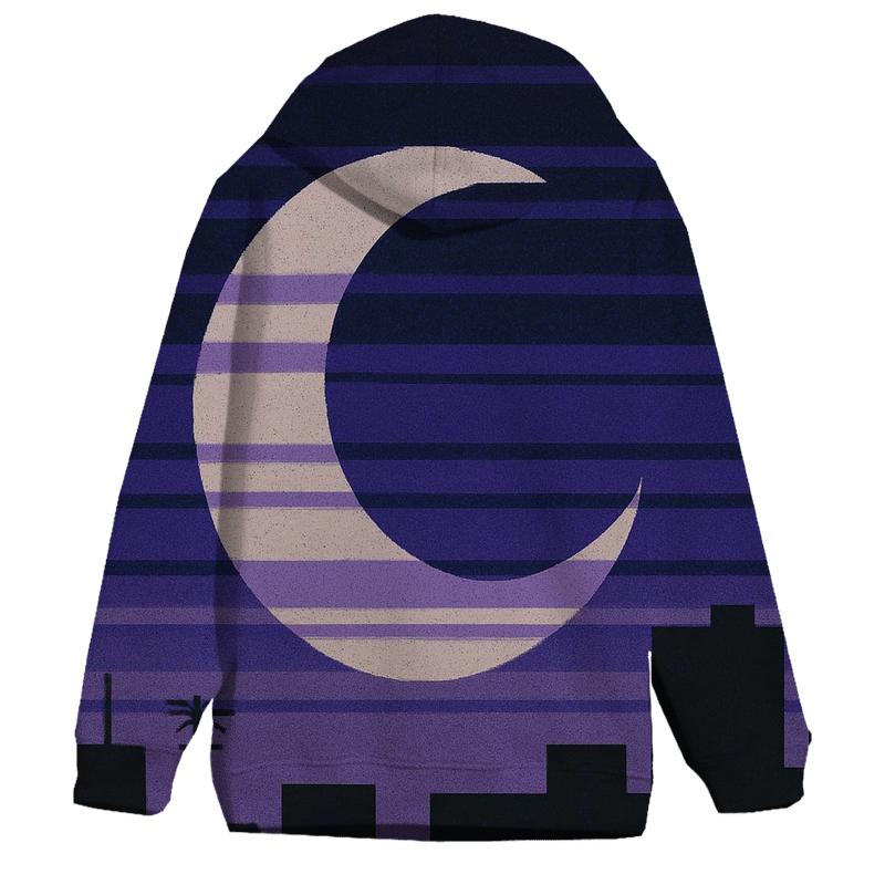 VHS Moonlight Tracking Bars hoodie trends