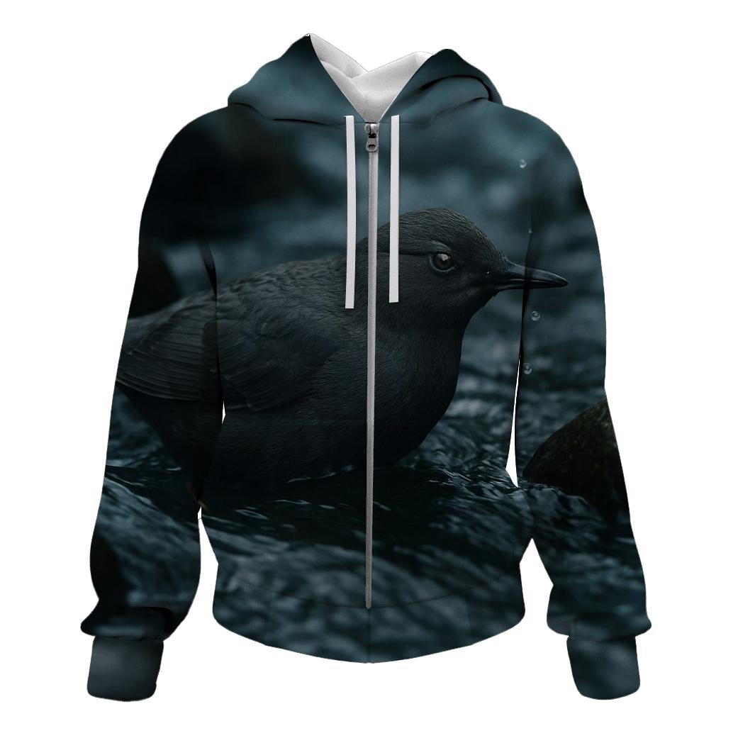 River Glasshead American Dipper hoodie designs