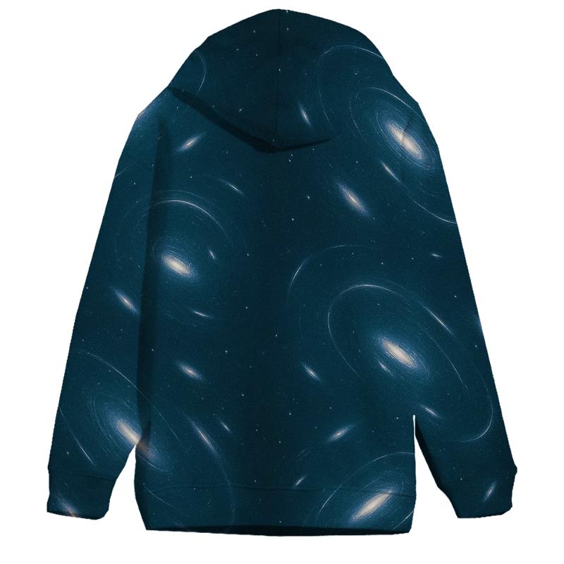 Gravitational Lens Arc Constellation Field pullover hoodies