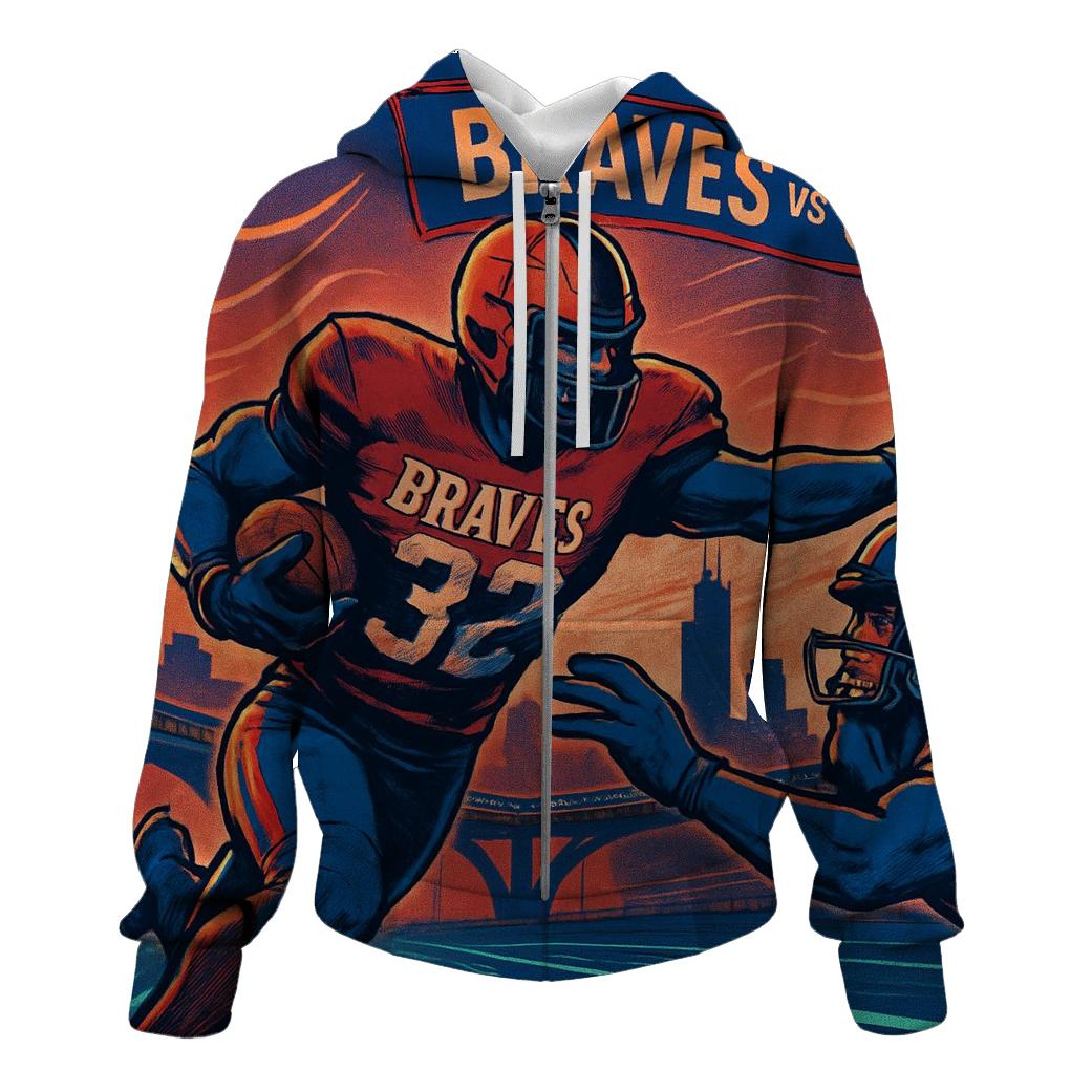 Windy City Skybridge Gridiron Duel lightweight hoodies